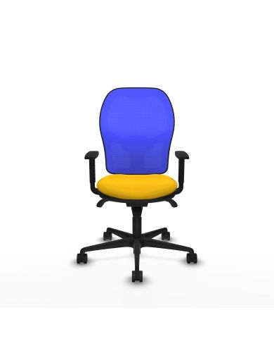 Silla Ergonómica Jorquera sincro bali brazos 1D base nailon