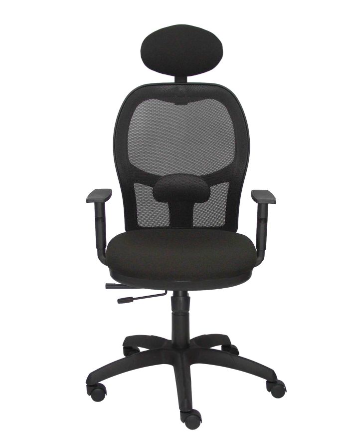 Silla Ergonómica Jorquera negra asiento bali con traslak y