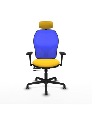 Silla Ergonómica Jorquera traslack brazos 3D base nailon