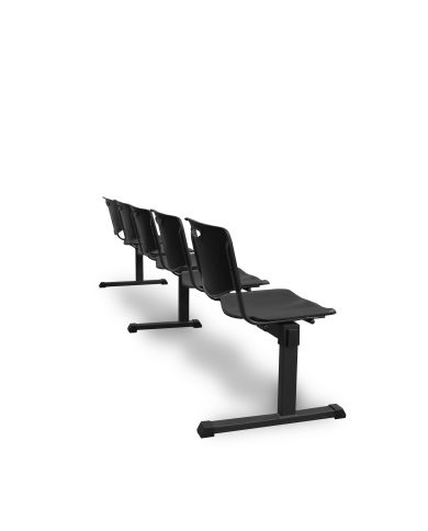 Bancada Iso plastic 5 plazas color | Mobiliario auxiliar