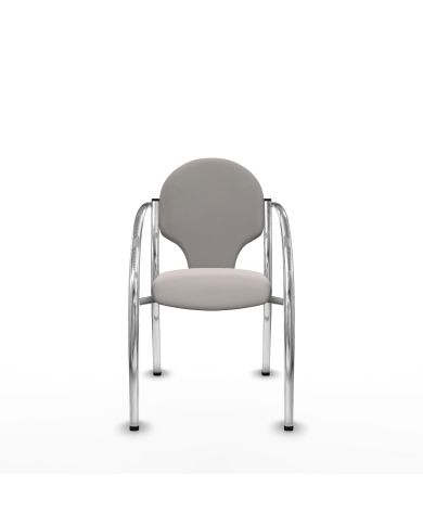 Silla Pack 2 sillas Hellín chasis 4 patas cromo