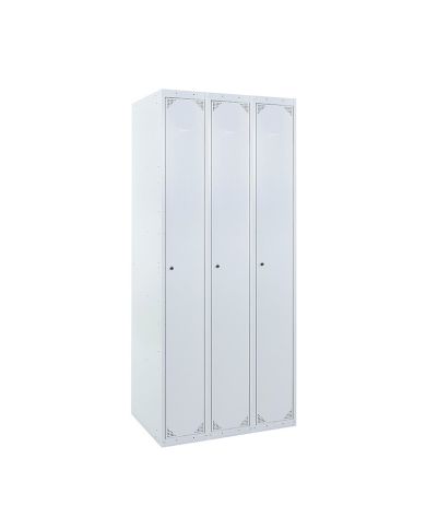 TAQUILLA BD 300 1 PUERTA 3 MÓDULOS GRIS