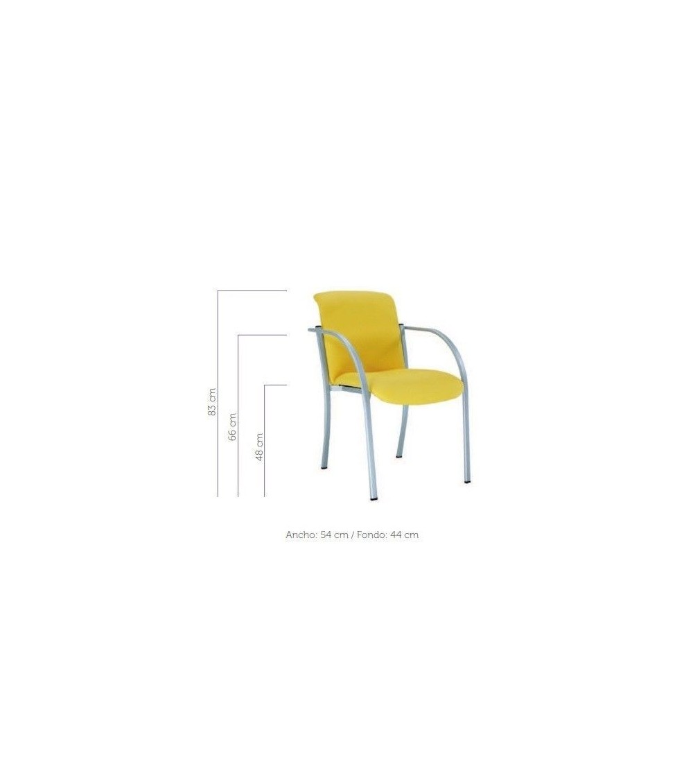 Silla confidente modelo GUS de Vincolo