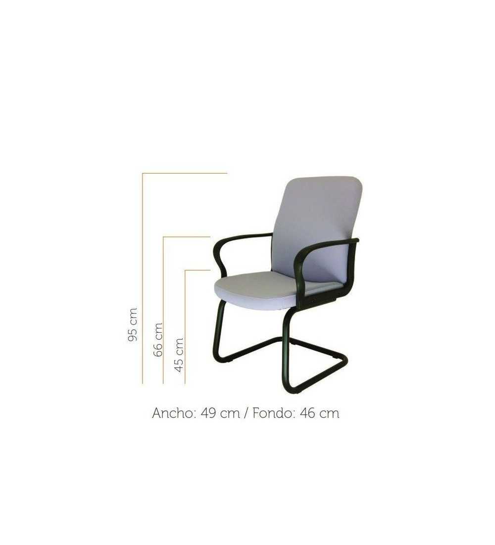 Silla confidente modelo ROCKY de Vincolo