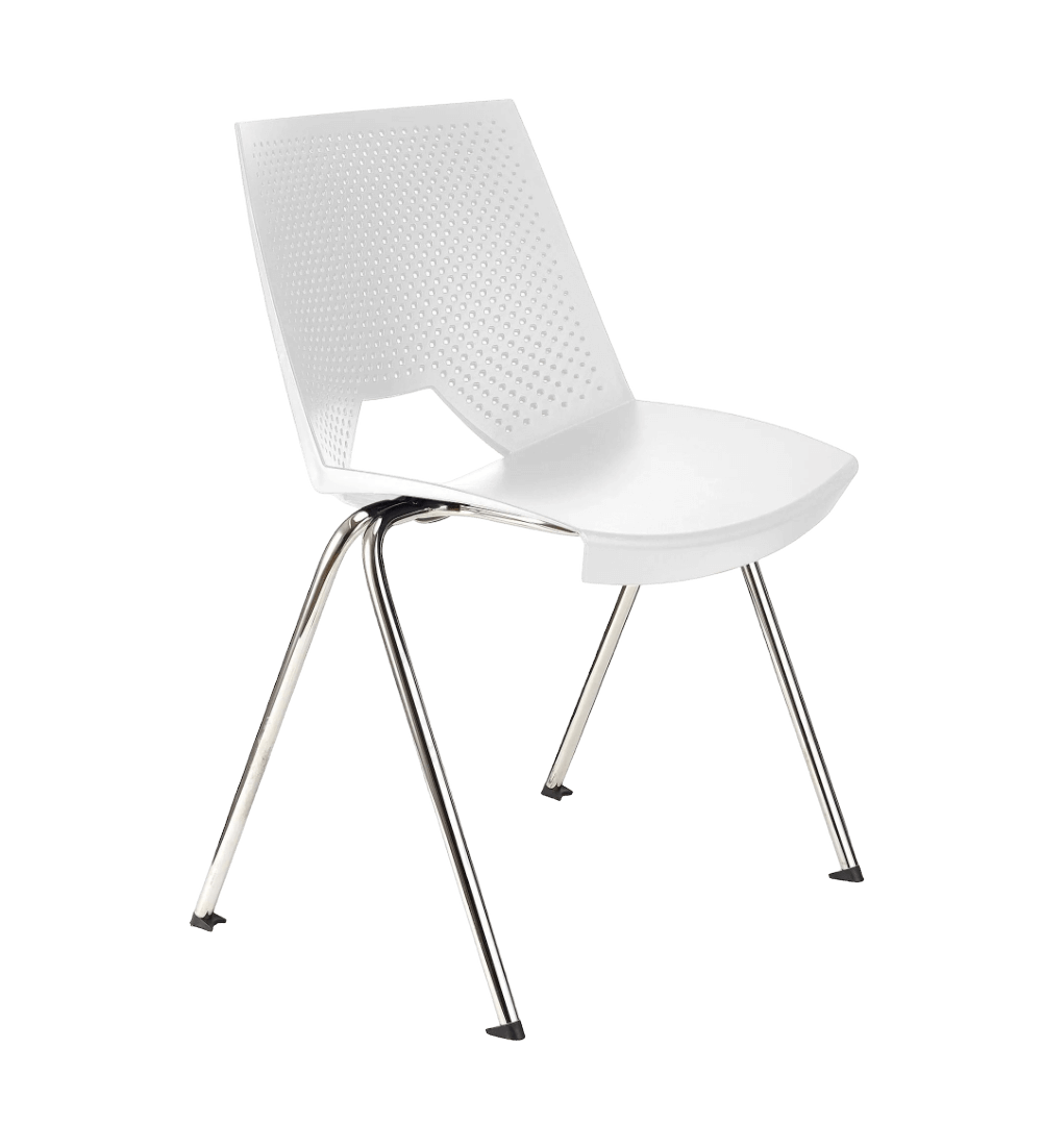 Silla de Confidente BARCELONA, Apilable
