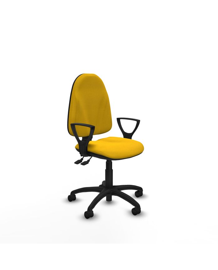 Silla Ergonómica Algarra AS bali brazos fijos base poliamida