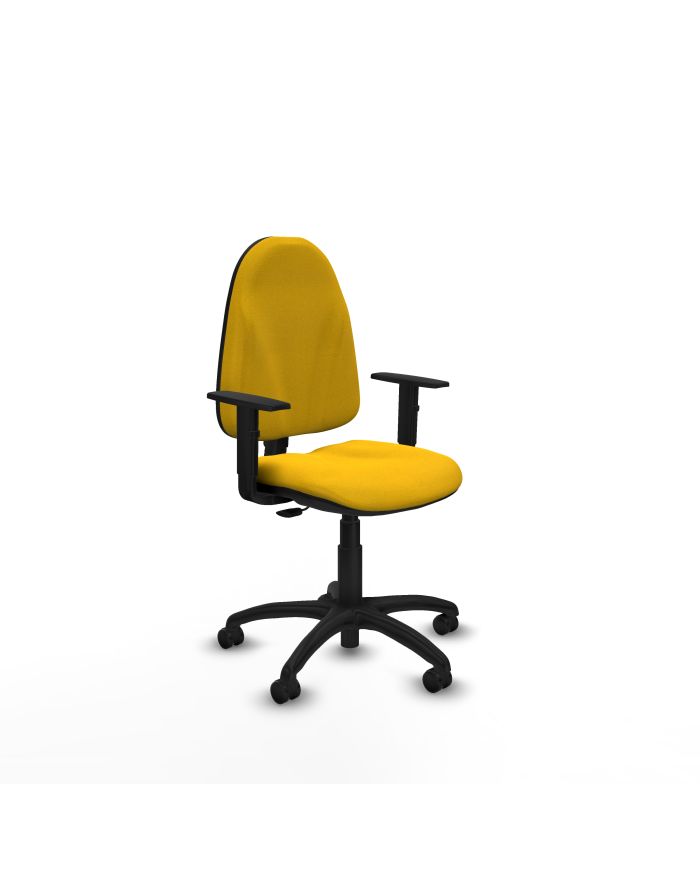 Silla Ergonómica Algarra CP bali brazos 1D base poliamida