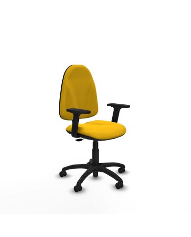 Silla Ergonómica Algarra CP bali brazos 2D base poliamida