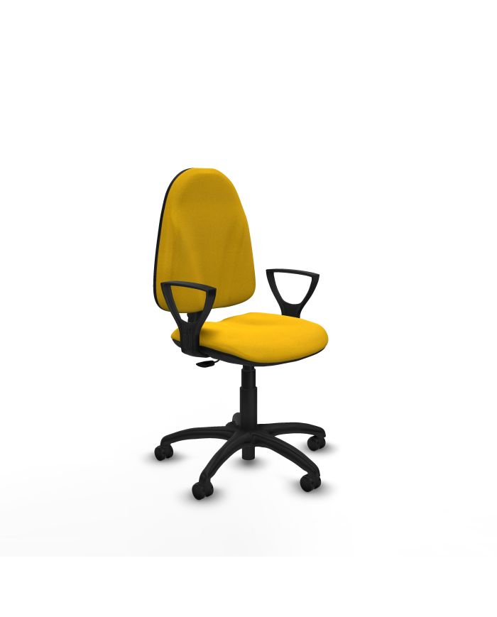 Silla Ergonómica Algarra CP bali brazos fijos base poliamida