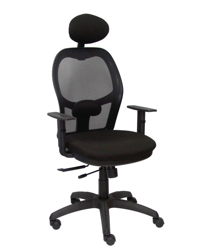 Silla Ergonómica Jorquera negra asiento bali con traslak y