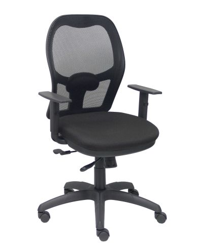 Silla Ergonómica Jorquera negra asiento bali con traslack