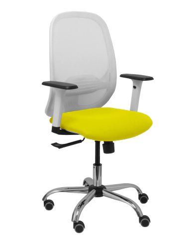 Silla Ergonómica Cilanco blanca blanca asiento bali brazo