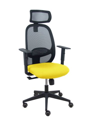Silla Ergonómica Cilanco negra negra asiento bali brazo