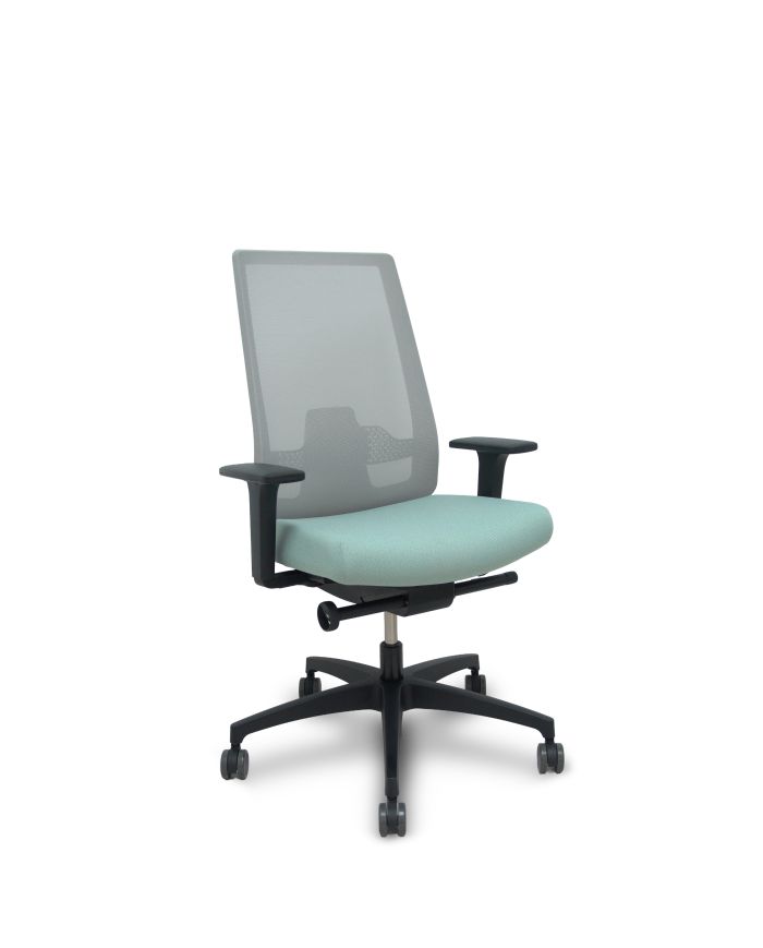 Silla Ergonómica Indeed traslack resp. asiento tonal claro