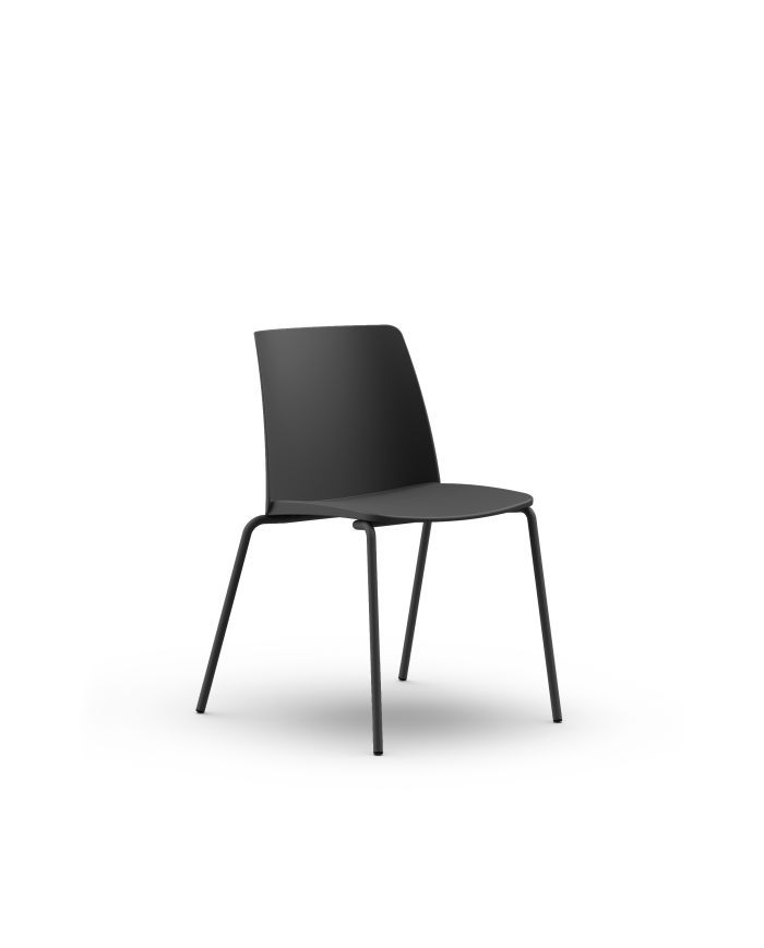 Silla Pack 2 sillas Orgaz chasis | Sillas Confidente