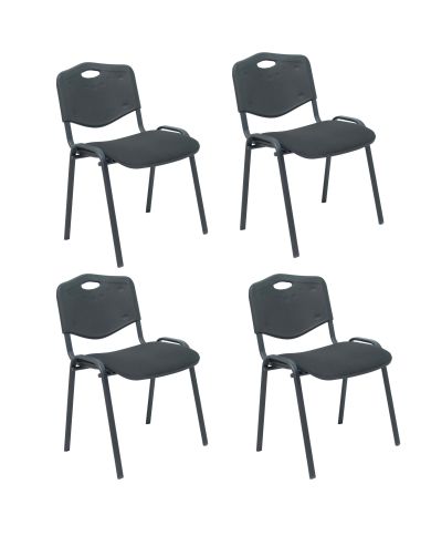 Silla Pack 4 sillas Iso Mix respaldo asiento aran