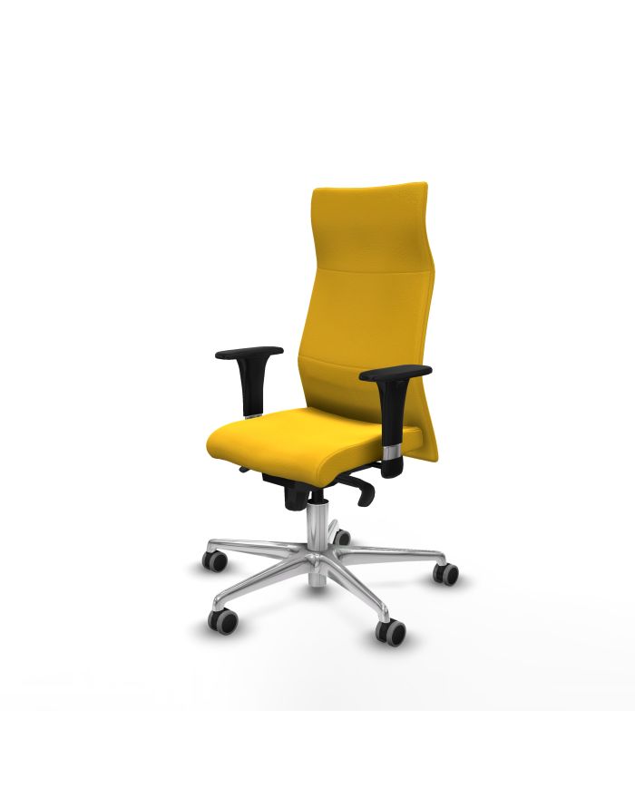 Silla Ergonómica Albacete XL sincro brazos 1D base aluminio