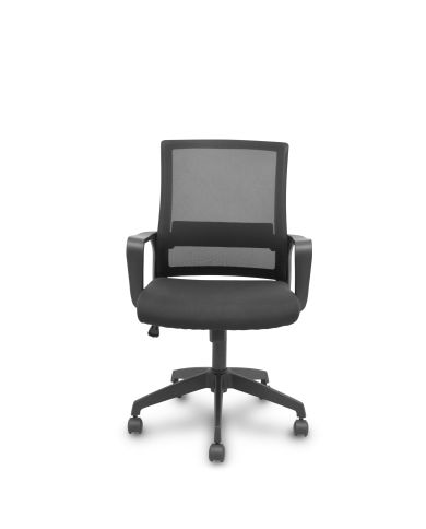 Silla Ergo535 negra basculante respaldo asiento