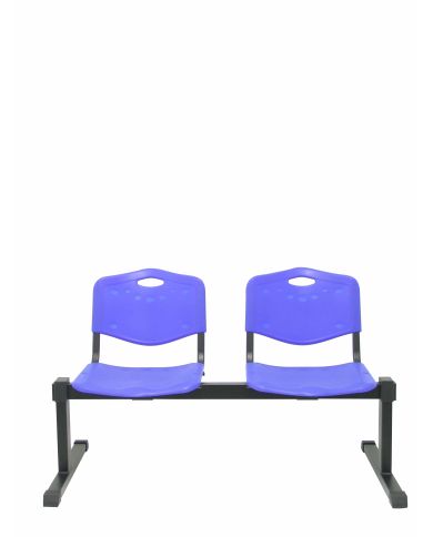Bancada Iso plastic 2 plazas color | Mobiliario auxiliar