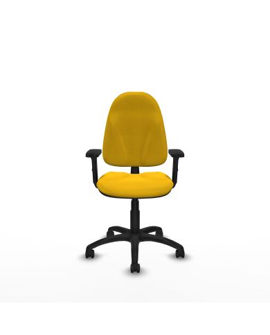 Silla Ergonómica Algarra CP bali brazos 2D base poliamida