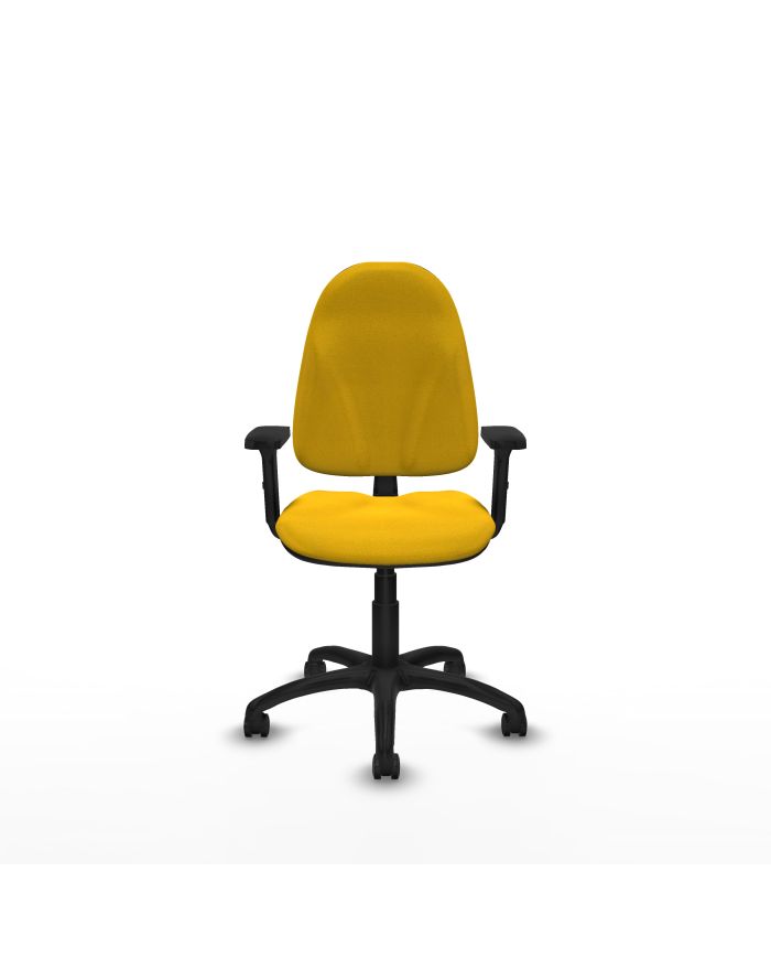 Silla Ergonómica Algarra CP bali brazos 2D base poliamida