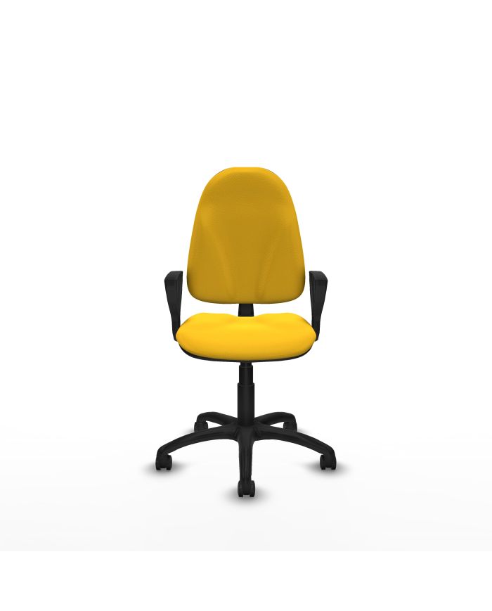 Silla Ergonómica Algarra CP brazos fijos base poliamida