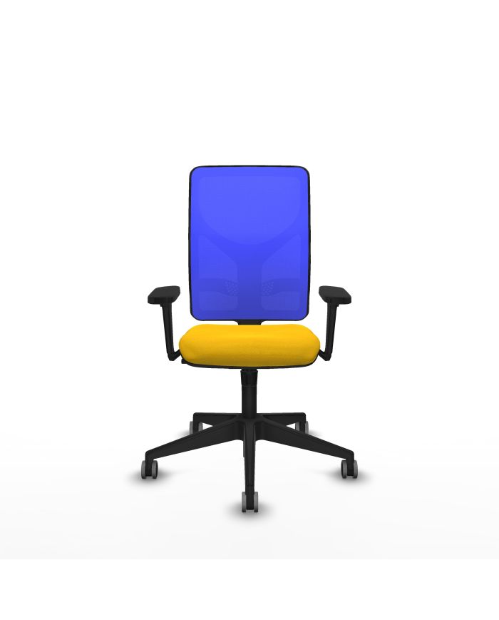 Silla Ergonómica Motilla sincro bali brazos 3D base